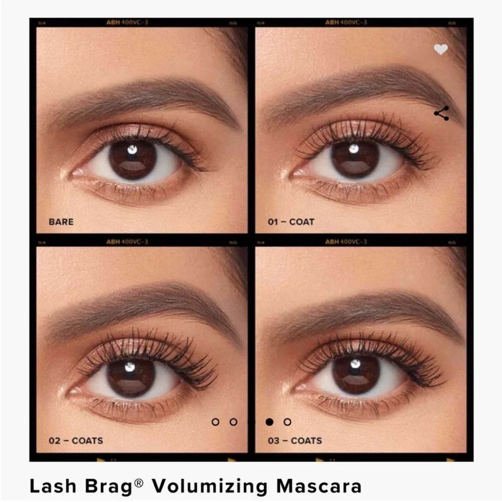 ANASTASIA BEVERLY HILLSLash Brag Volumizing Mascara Travel 5 ml‎ Jet Black new
